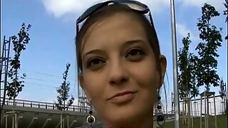 Public fucking with busty pickup girl
