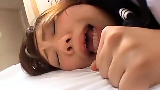 Bestes japanisches Mädchen Rio Hamasaki, Ryō Kiyohara, Akane Hotaru im exotischen Doggystyle, POV-Jav-Film