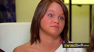 Young swinger married couples are enthusiastic to fuck complete strangers.