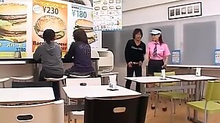 Horny Asian girl gets horny in the store part6
