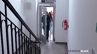 Pettäminen vaimo maitoa 3 tummaa vartta kerralla 11 min Clea Gaultierilla