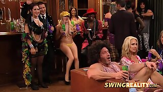 Swingers are really enjoying their time at this fun and lusty Mansion.