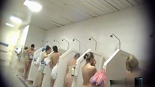 Hidden cameras in public pool showers 891