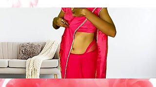 Vídeo de drapeado de sari
