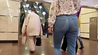 Fabulous homemade Big Butt, Blonde adult clip