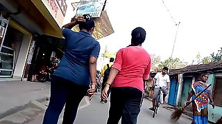 Thunder Ass Bengali Girl Morning Walk